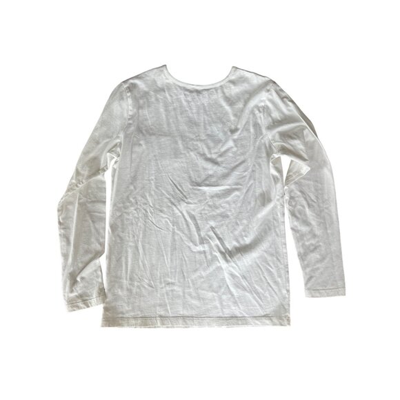 Disney Store Women's White Mickey Mouse Rhinestone Long Sleeve T-Shirt Size S - Picture 5 of 5